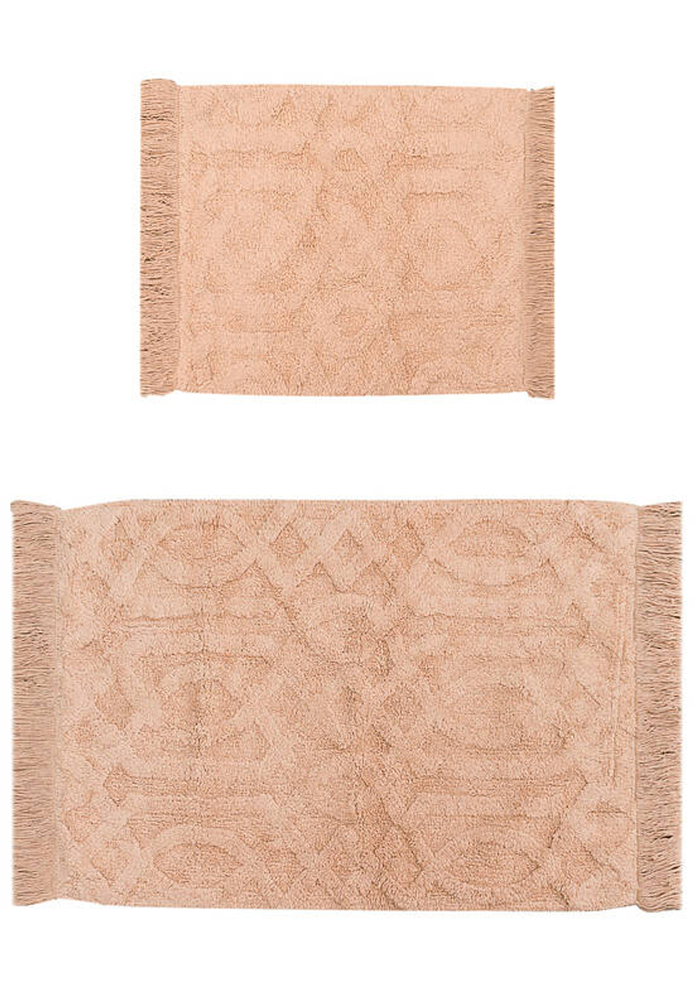 Комплект ковриков для ванной Irya Bath Jebel-Salmon (60*90; 40*60)
