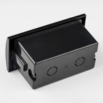 383574 Светильник ESTRA LED 5W 250LM 120G ЧЕРНЫЙ 4000K IP55