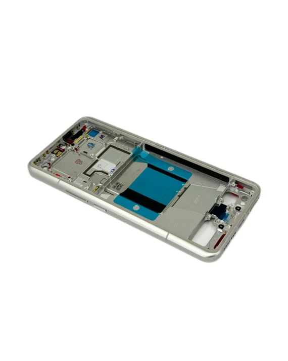 Рамка (средняя часть корпуса) для Xiaomi Mi 14 Ultra Белая (White)