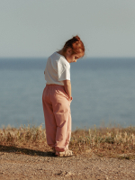 Брюки на резинке Mjölk Orange Cream