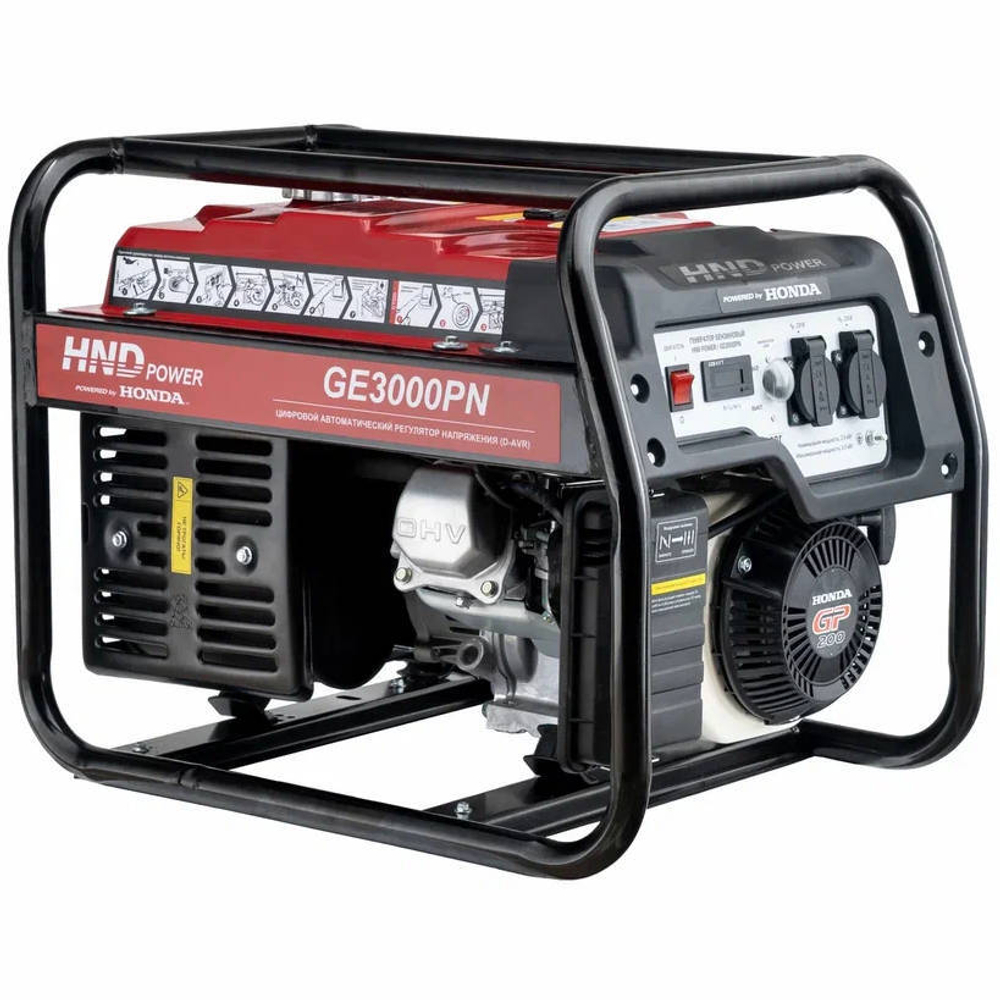 Генератор бензиновый HND (Honda) GE 3000 PN