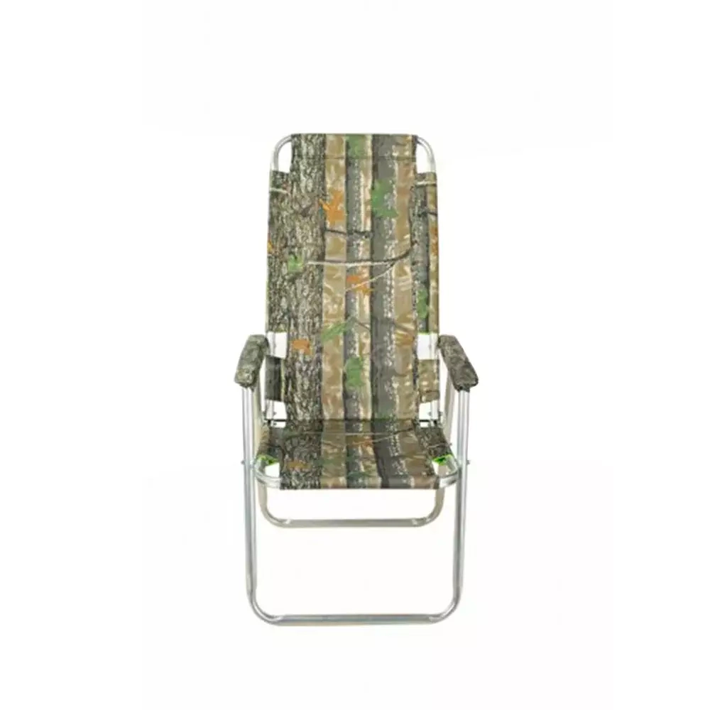Кресло-шезлонг кемпинговое Медведь №4 с удлиненной спинкой