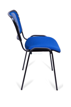 Стул для посетителей Изо черный каркас, сетка