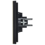 FORTE&PIANO Розетка HDMI FP840M металл серый сланец IEK
