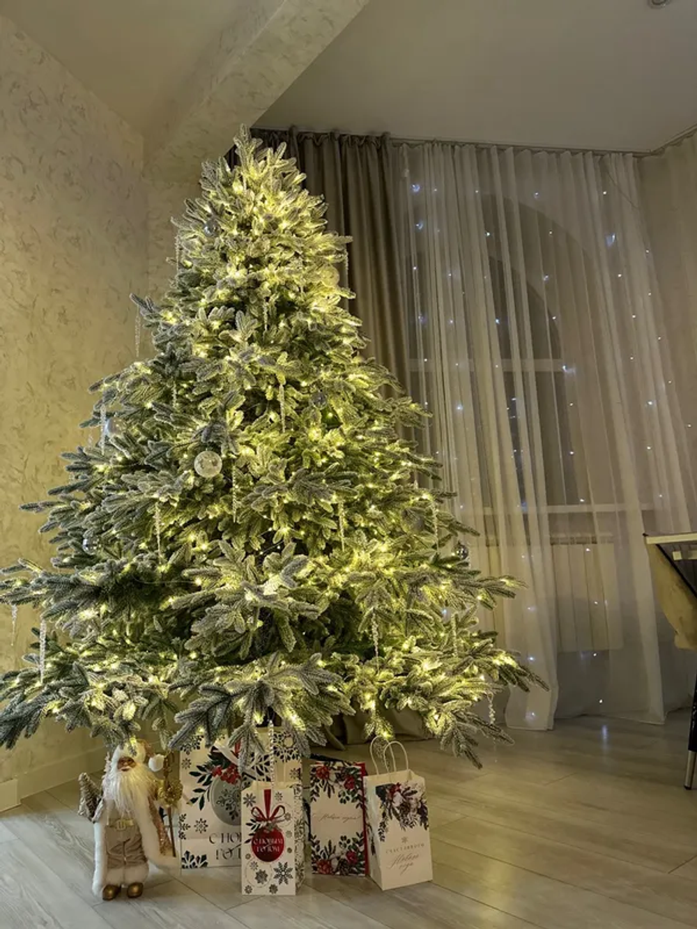 Ель искусственная Царь Елка Раскидистая Премиум заснеженная РДП/ЗСНЖ-240