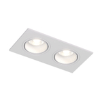 DK3072-WH Встраиваемый светильник, IP 20, 10 Вт, GU5.3, LED, белый/белый, пластик