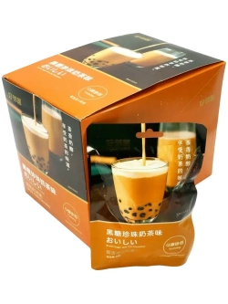 Конфеты со вкусом Бабл Ти с коричневым сахаром 21 г * 20 шт