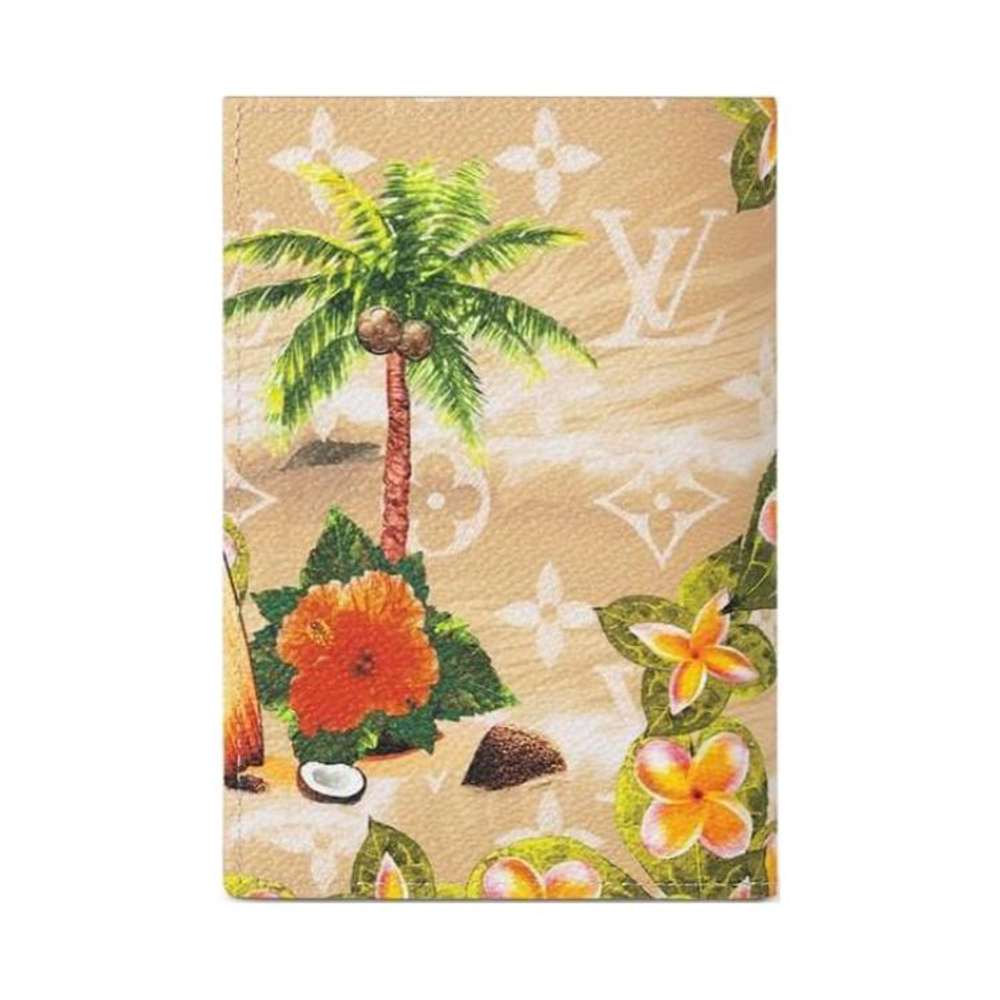 LOUIS VUITTON Passport Cover Monogram Surfin" Sand