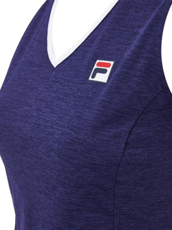 Женский топ теннисный Fila Top Annie W - серый