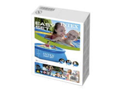 Бассейн надувной Intex Easy Set 244х76 см + фильтр-насос 1250 л/ч (28112)