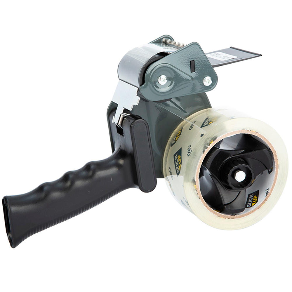 Диспенсер для упаковочной ленты DELI, металлический (ширина ленты до 50 мм)