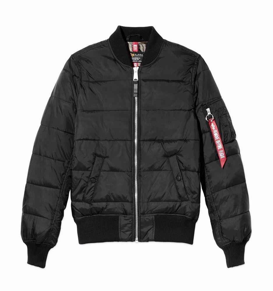 Куртка бомбер Alpha Industries MA-1 Echo II Black