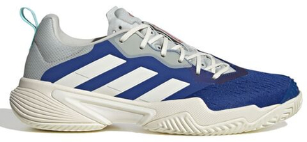 Мужские кроссовки теннисные Adidas Barricade - royal blue/off white/bright red