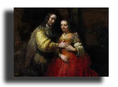 Репродукция " Рембрандт - Еврейская невеста"