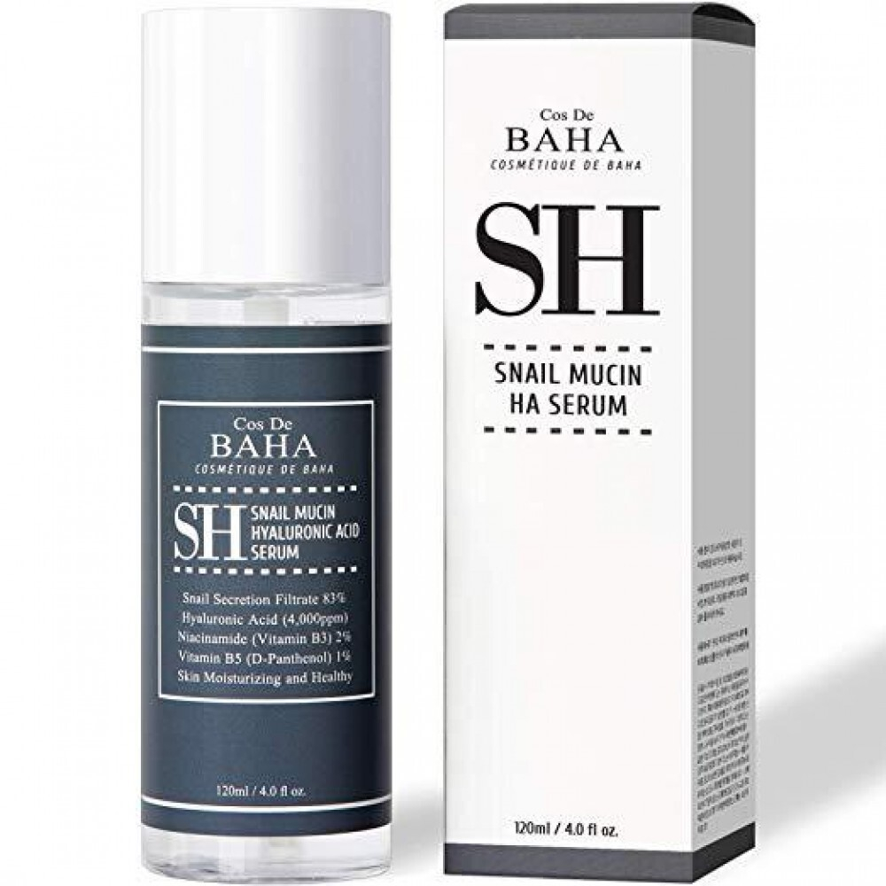 Сыворотка для лица с муцином улитки Cos De BAHA Snail Serum
