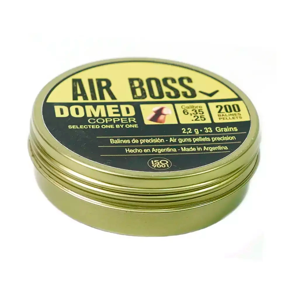 Пули APOLO AirBoss Domed 6,35 мм 2.2 г (200 шт)