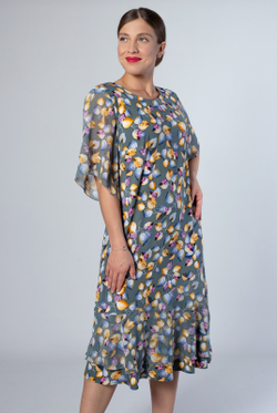 Платье женское 3979зп, листок зеленый #172ЛЗ053979зп