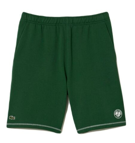 Теннисные шорты Lacoste Sport Roland Garros Edition Flannel Shorts - green