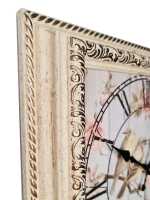 Часы настенные в винтажной раме "Прованс"