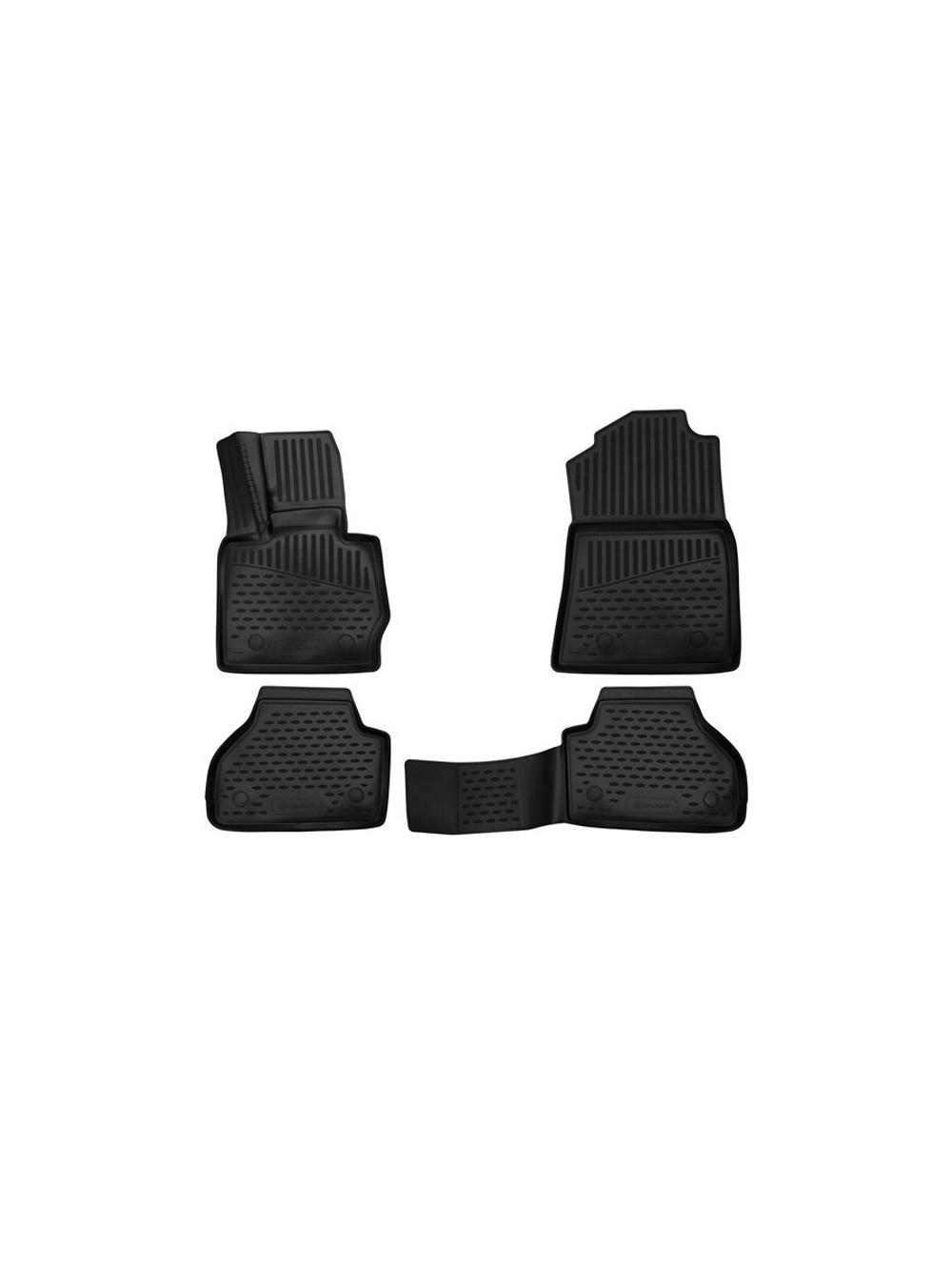 Коврики в салон для BMW X4, 2014-2017, (F26), Внед, (Европа), 4 шт. (полиуретан) ELEMENT3D0542210K