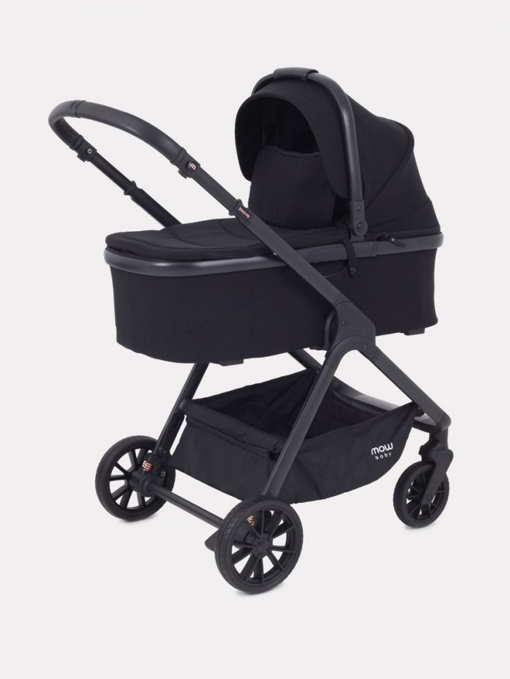 Коляска детская MOWBaby "MOVE" MB401 2 в1 Black