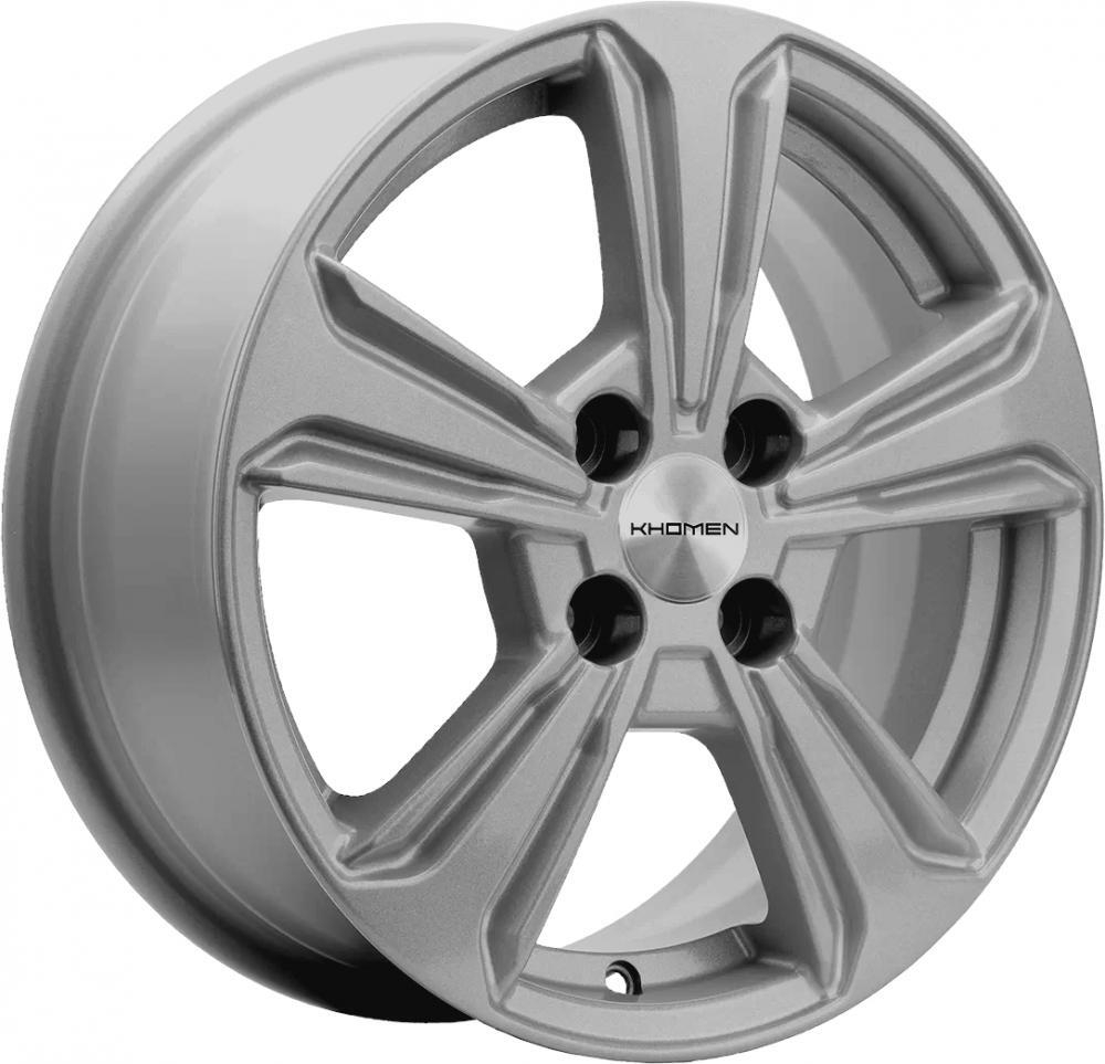 Khomen 1502 6x15 4x100 ET 45 Dia 54.1 (grey)