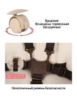 Стульчик для кормления Luxmom H580 (розовый)