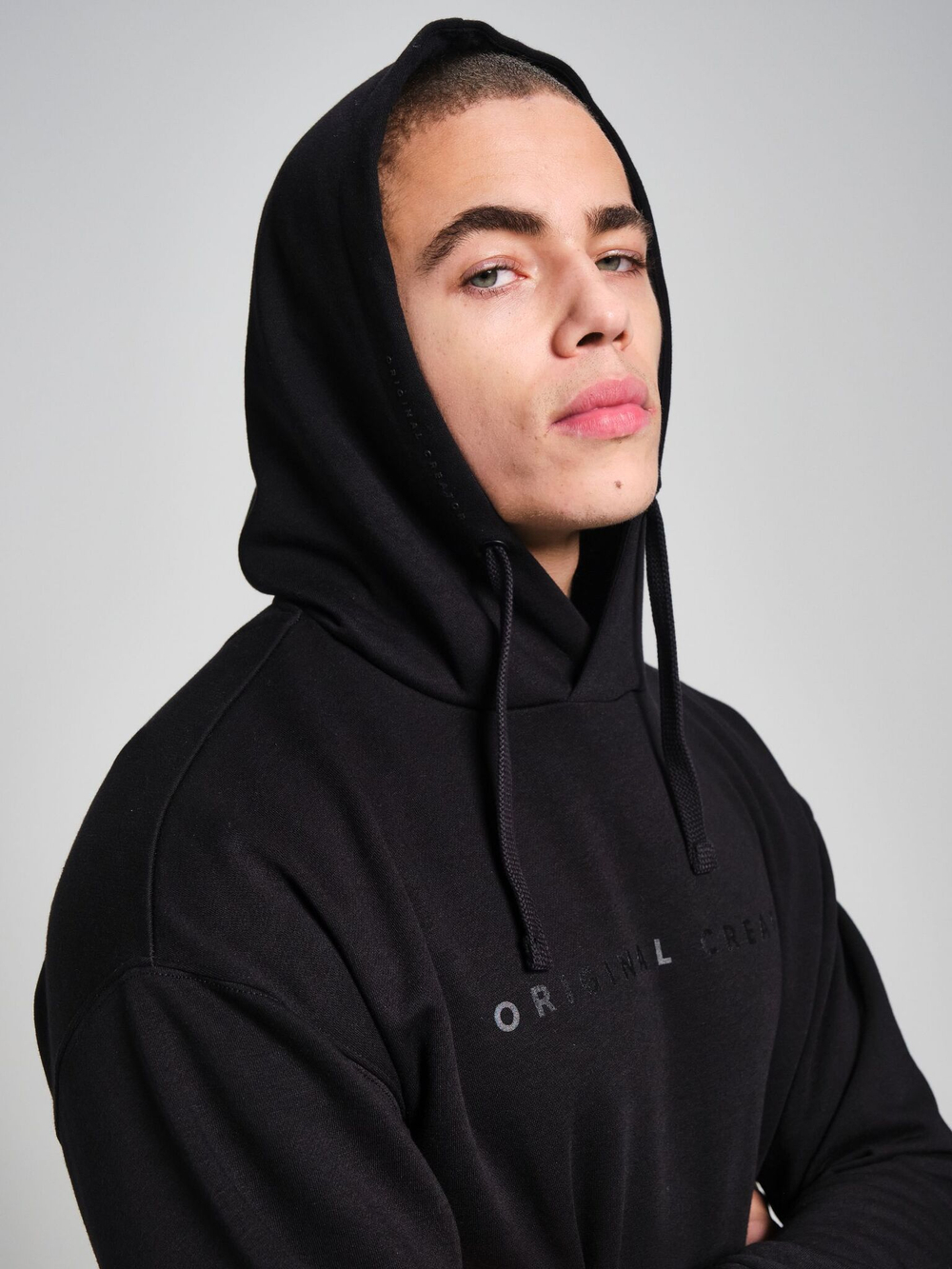 Худи мужское ORIGINAL CREATOR OVERHEAD HOODIE, Черный