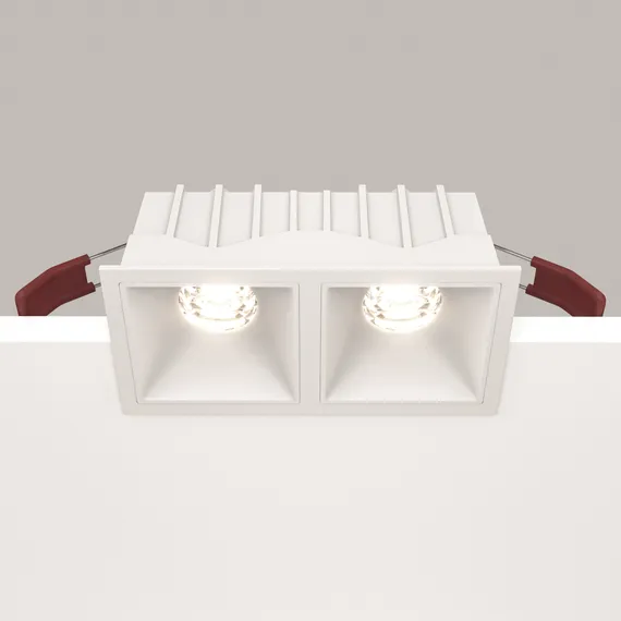 Встраиваемый светильник Альфа / Alfa LED 20 Вт 4000 К 36° с функцией диммирования Technical dl043-02-10w4k-d-sq-w