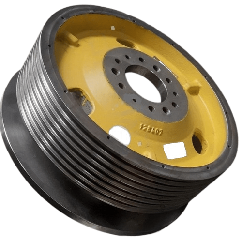 Канатоведущий шкив лебедки PMS420 D410х7х10 мм BZU 7.1 мм