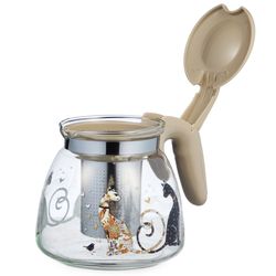 ЗАВАРОЧНЫЙ ЧАЙНИК AGNESS С ФИЛЬТРОМ "ПАРИЖСКИЕ КОТЫ" 900 МЛ.