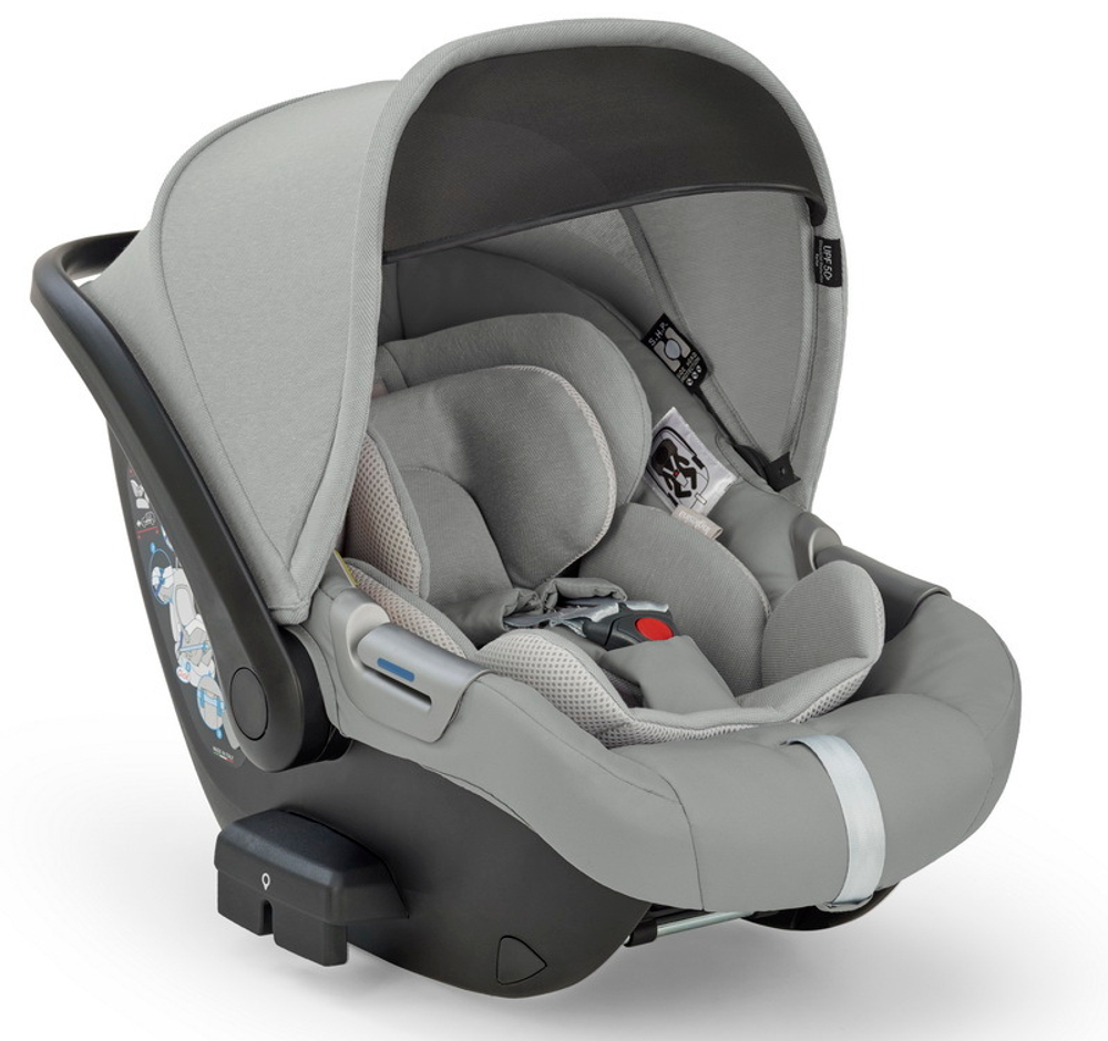 Детская коляска Inglesina Electa System Quattro 4 в 1 Cab Greenwich Silver на шасси Silver Black