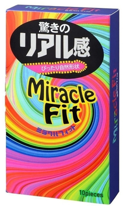 Презервативы Sagami Miracle Fit 10шт