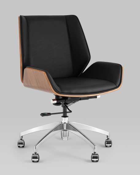 Компьютерное кресло офисное TopChairs Crown SN черный