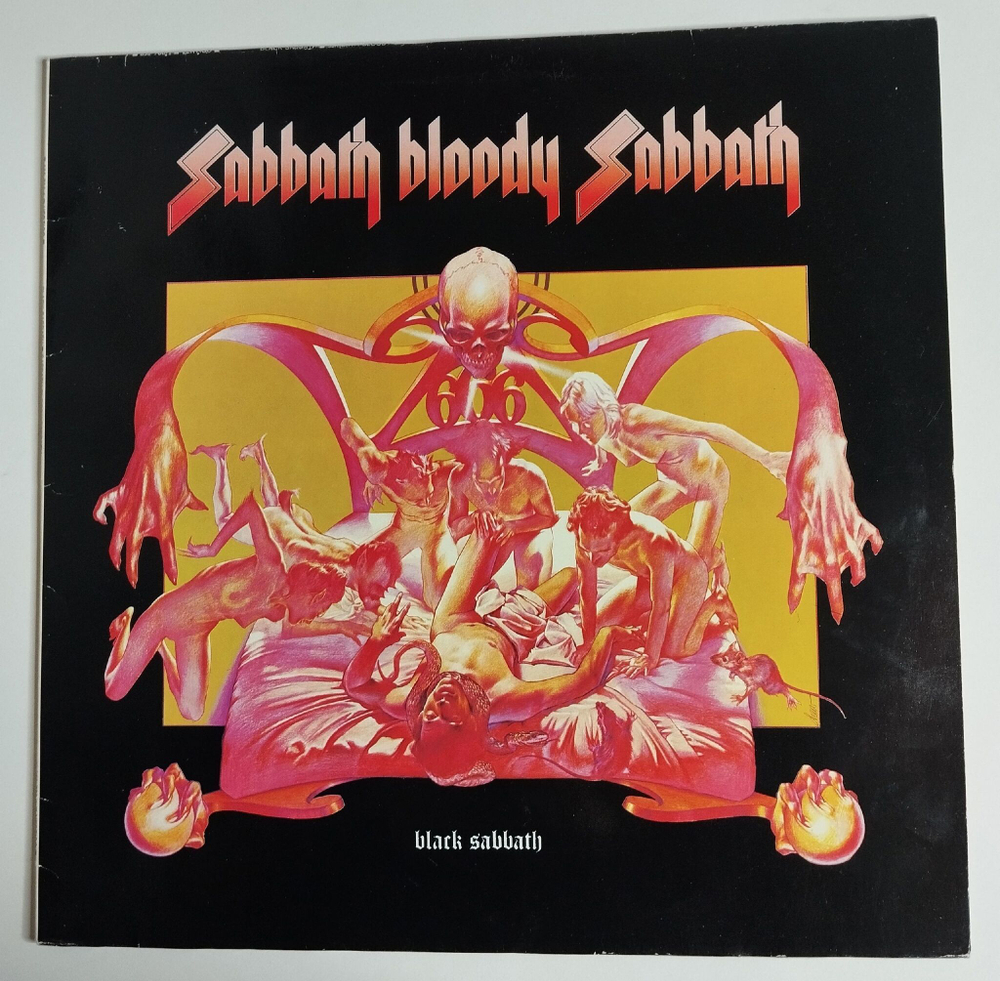 Винтажная виниловая пластинка LP Black Sabbath Bloody Sabbath (Holland 1987)