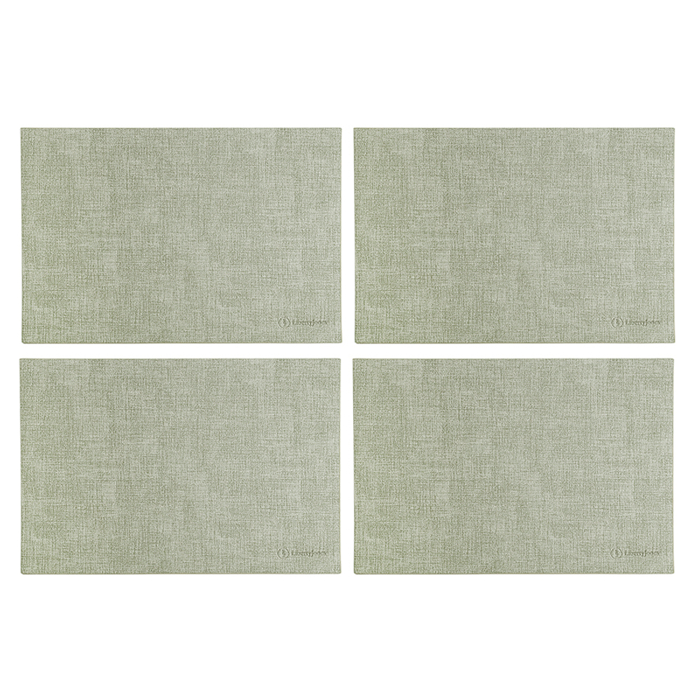 Набор из 4-х сервировочных салфеток leanera, 30х45 см, мятные