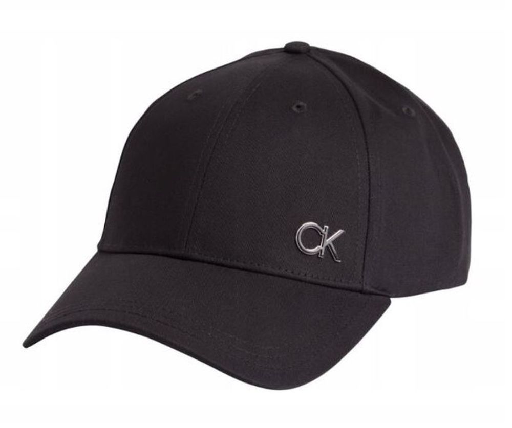 Теннисная кепка Calvin Klein Bombed Metal BB Cap - black