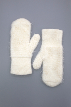Варежки В201-02 экрю