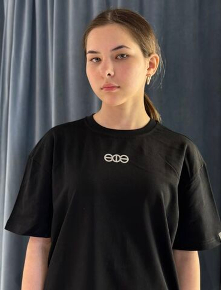 Футболка Три шурупа SILVER small premium oversize