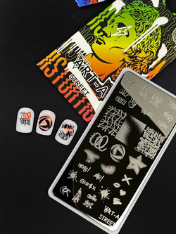 Пластина для стемпинга Art-A Street