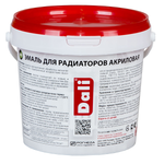 ЭМАЛЬ АКРИЛОВАЯ ДЛЯ РАДИАТОРОВ "DALI" 1 КГ (6) "РОГНЕДА"