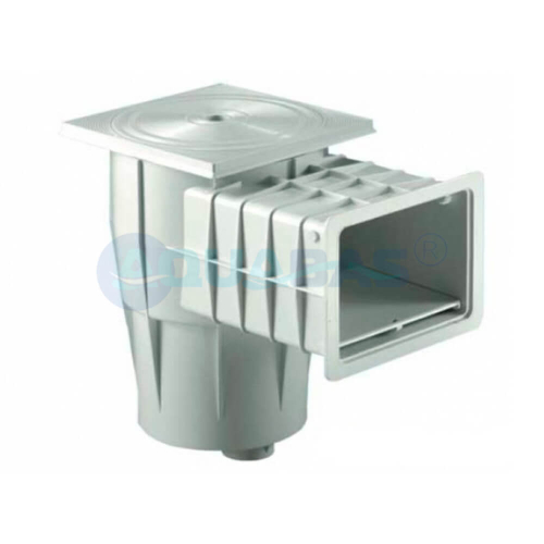 Скиммер IML 238х185мм 1 1/2" с квадратной крышкой с декор. рамкой (универсал) (A-003-L-NEW)