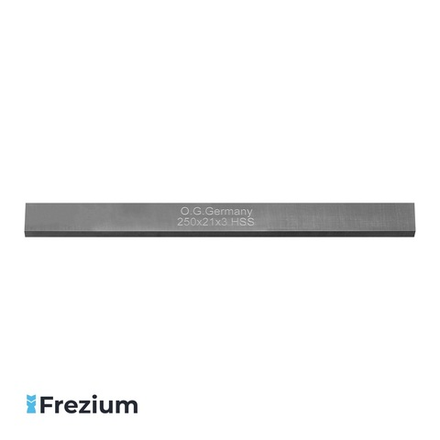 Нож строгальный фуговальный “O.G.Germany” (250x21x3 HSS)