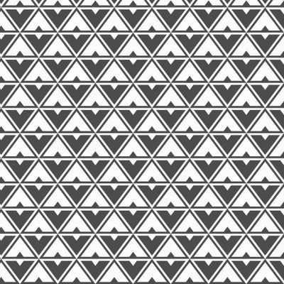 Узор из ромбов и треугольников