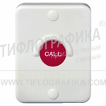 Влагозащищённая ударопрочная кнопка вызова 82х65х28 мм BL-309