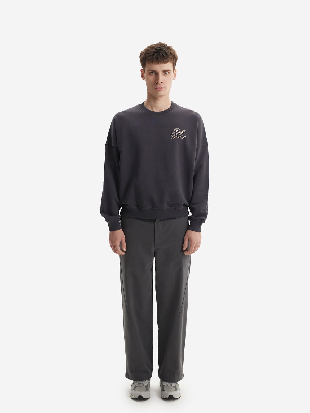 Толстовка Ruff Global Oversized темно-серая