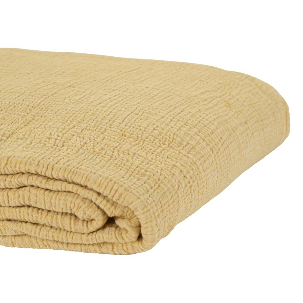 Покрывало 230х250 Tkano Essential горчичное TK20-BS0004