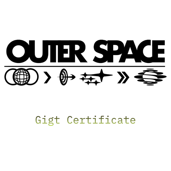 Подарочный сертификат в магазине OuterSpace