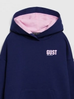 Костюм для девочки, толстовка и леггинсы, синий