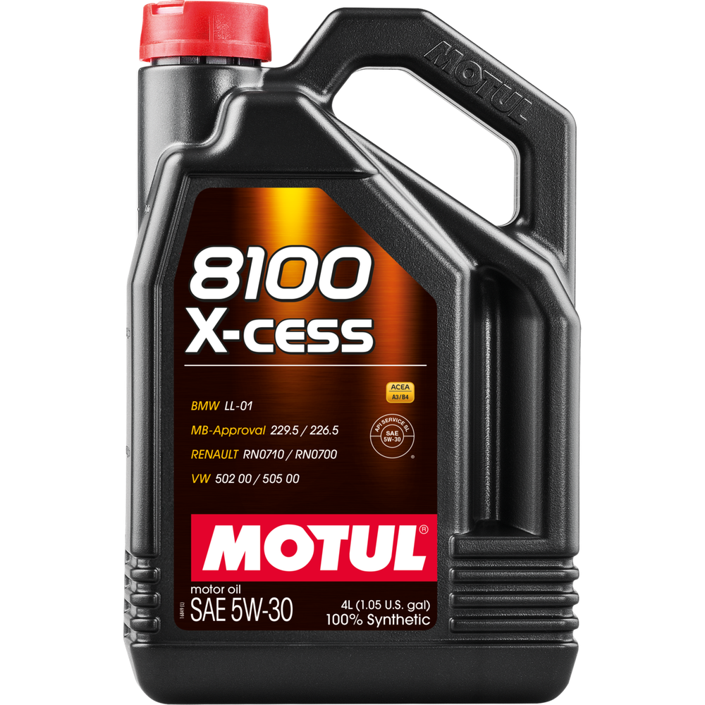 MOTUL 8100 X-CESS 5W30 (4л) VN синтетическое моторное масло